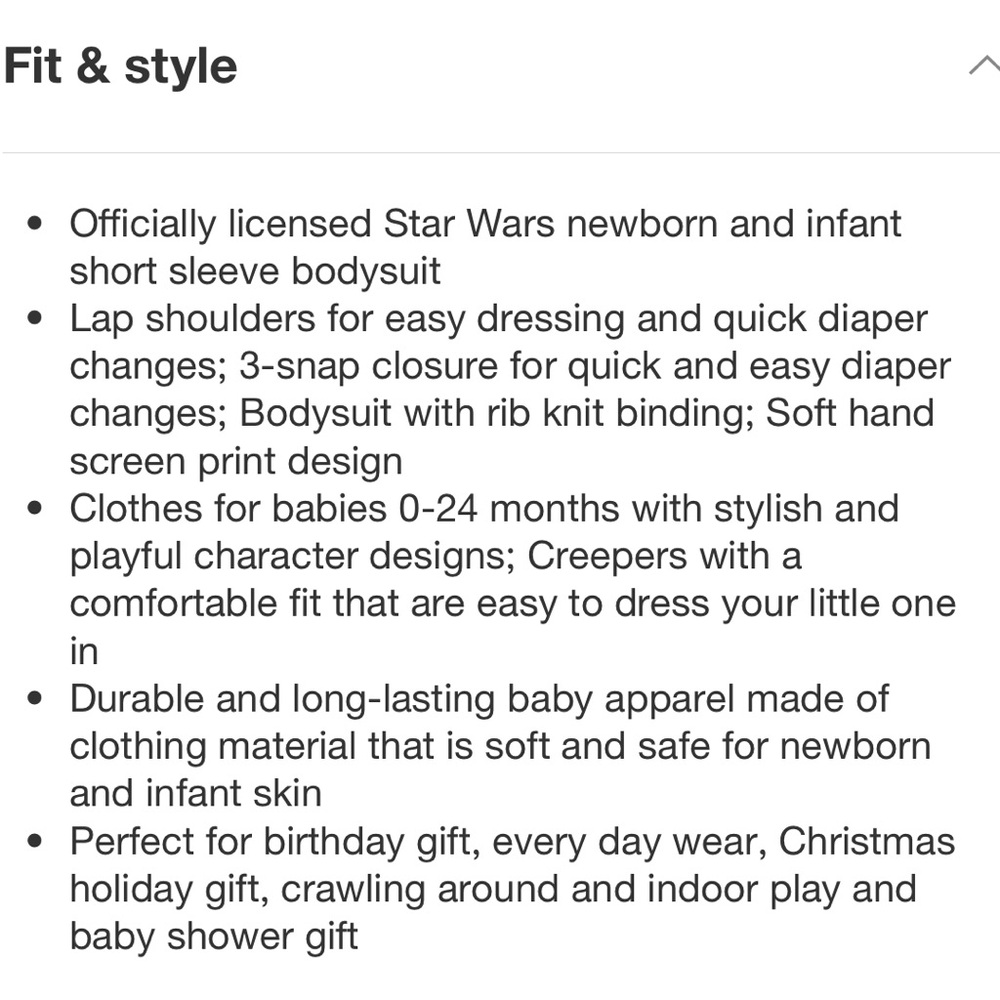 New 5 pack Star Wars bodysuits 0-3 months - Picture 5 of 6